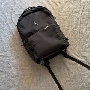 Brevite Black Jumper Regular Camera Backpack